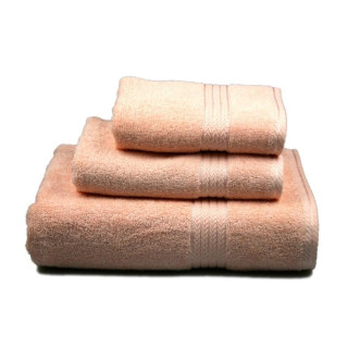 Рушник махровий (персиковий), 70х140см