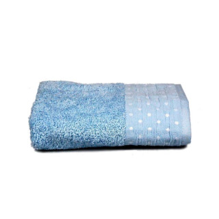 Махровий рушник AMBER (блакитний) 50×90см