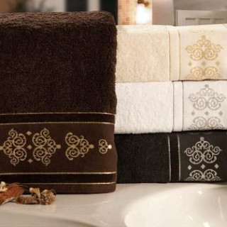 Рушник махровий Ottoman, 50х90 см, 500 г/м2 (чорний)