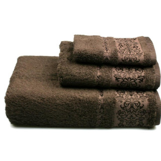 Рушник махровий Bamboo new (коричневий), 50х90 см