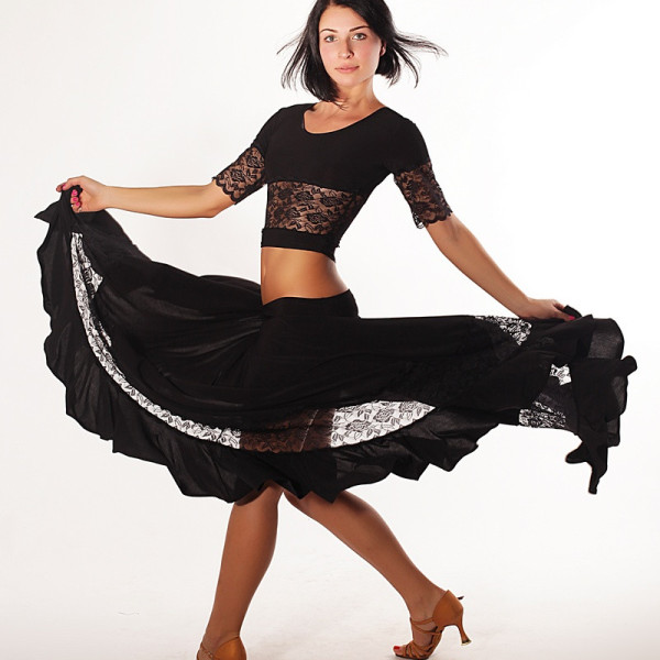 Блуза RLT720601 (46, чорний) Блуза RLT720601 (46, чорний)