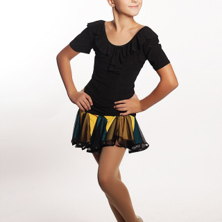 Блуза RLT721401 Корсаж (44, чорний)