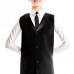 Жилет чоловічий для танців із лацканами та шліцами.