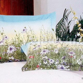 Бавовняні наволочки тм Le vele з квітками камелії