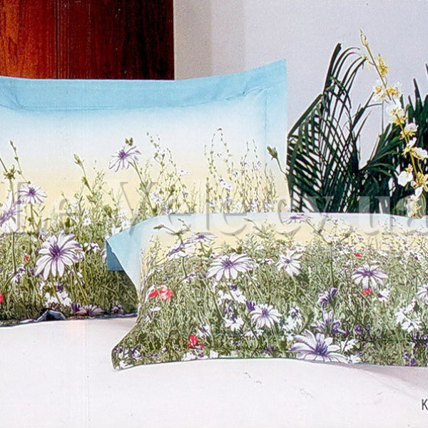 Бавовняні наволочки тм Le vele з квітками камелії Бавовняні наволочки тм Le vele з квітками камелії