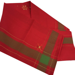 Новорічна скатертина 130-170 см