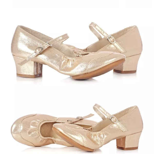 Туфлі для східних танців золотисті, 36-37р Туфлі для східних танців золотисті, 36-37р