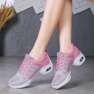 Кросівки для танців червоні, снікери текстильні, 35р (22,5) 36