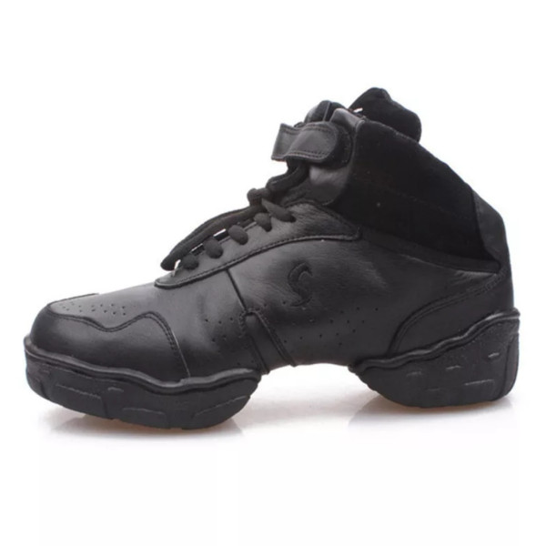 Кросівки для танців Sansha, сникеры високі чорні шкіра Кросівки для танців Sansha, сникеры високі чорні шкіра