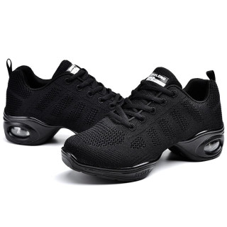 Кросівки для танців, снікери чорні текстильні