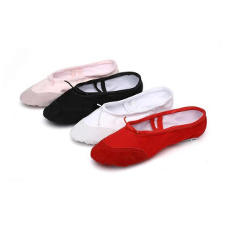 Балетки для танців чорні, білі, червоні гуртом, різниця