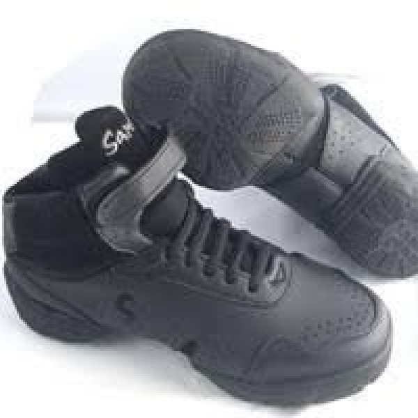 Кросівки для танців Sansha, снікери високі білі натуральна шкіра+сітка, 37р (23.5cм) Кросівки для танців Sansha, снікери високі білі натуральна шкіра+сітка, 37р (23.5cм)