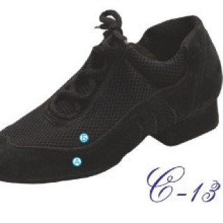 Туфлі для сучасних танців, джазовки каблук 2 см, нубук 38-39р (24,5 см) у наявності.