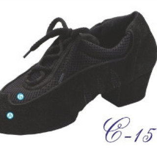 Туфлі для сучасних танців джазовки натуральна шкіра.