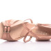 Туфлі танцювальні для дівчинки блок-каблук.