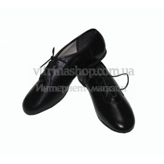 Туфлі для танців для хлопчиків і чоловіків — натуральна шкіра.