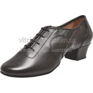 Туфлі танцювальні чоловічі латіна шкіра або лак власниці