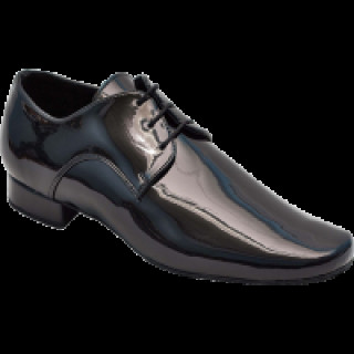 Туфлі танцювальні для хлопчиків Стандарт натуральна шкіра, лак р 26-41.