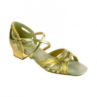 Туфли танцевальные для девочки блок каблук размеры 24.5р. (38-39р)