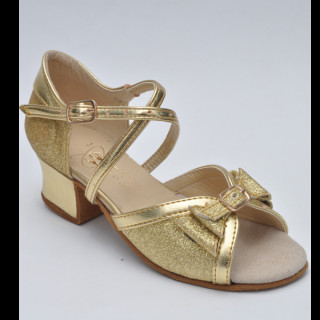 Туфлі танцювальні для дівчинки, блок підборів