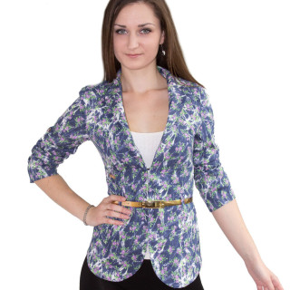 Піджак жіночий зі щільного стрейч-котону 44-46р