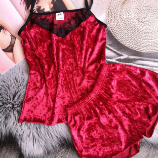 Комплект жіночий домашній із велюру