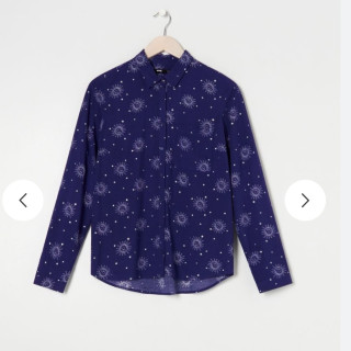 Сорочка жіноча (блуза) зі штапелю S