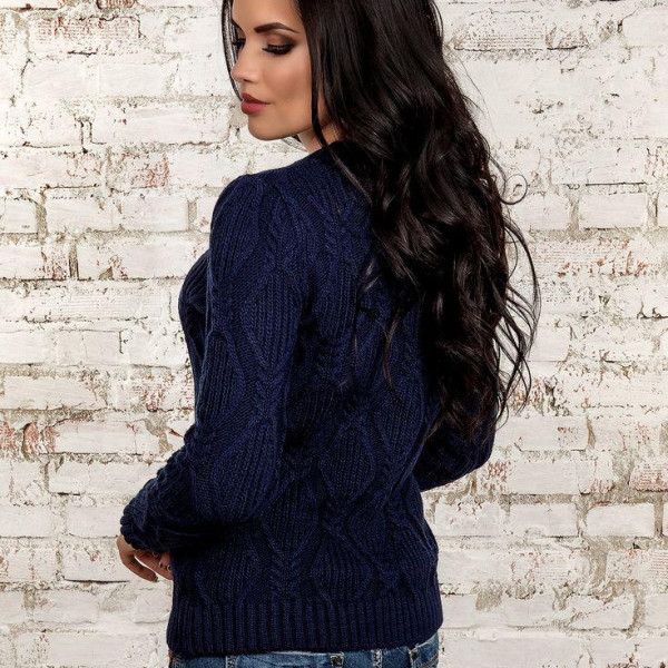 Джемпер жіночий темно-синій 42-44-46 в наявності інша модель! Джемпер жіночий темно-синій 42-44-46 в наявності інша модель!