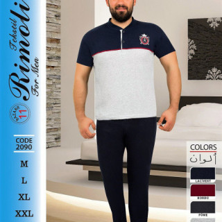 Комплект домашній трикотажний чоловічий (піжама) sexen