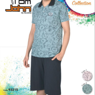 Чоловічий трикотажний костюм, шорти з футболкою.