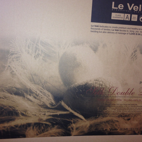 Шовкова ковдра Le Vele Silk Double Quilt 195-215*2 см Шовкова ковдра Le Vele Silk Double Quilt 195-215*2 см