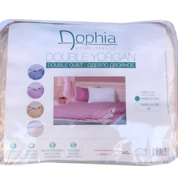 Ковдра літо/зима Dophia євро розміру 195-215-2шт Ковдра літо/зима Dophia євро розміру 195-215-2шт