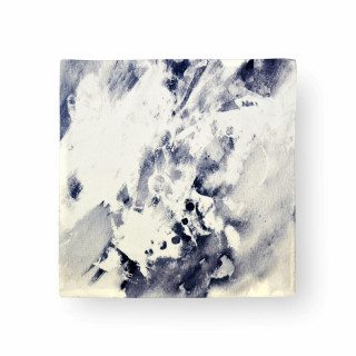 Подушка силіконова з декоративною наволочкою, 42х42 см, Зимовий день