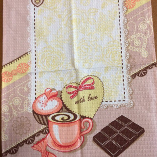 Рушник вафельний для кухні Речицький текстиль Білорусь