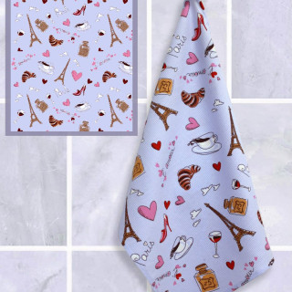 Рушник вафельний для кухні Речицький текстиль Білорусь