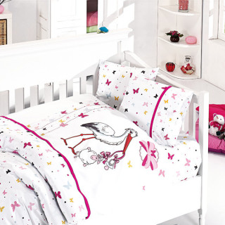 Кмплект постільного в ліжечко бамбуковий