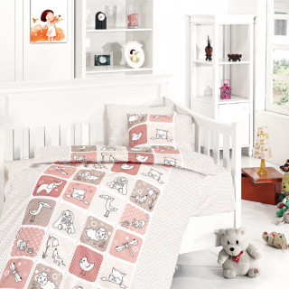 Бамбукове постільне в дитяче ліжечко