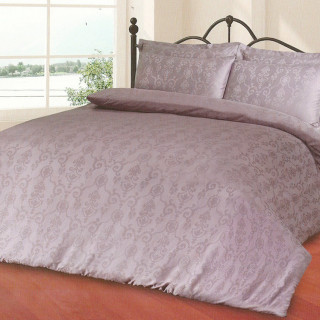 Жакардовий комплект постільної білизни Le Vele spring series despina-lila