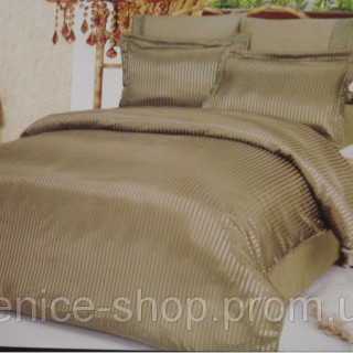 Комплект постільної білизни Le Vele silk-satin jakaranda-moose