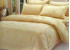 Комплект жакардової постільної білизни Le vele margaret milk coffee