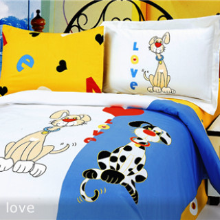 Набір постільної білизни в ліжечко Le Vele Dog-love