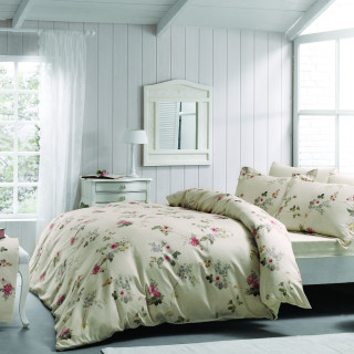 Комплект постільної білизни Tivolyo Home сімейний Peony