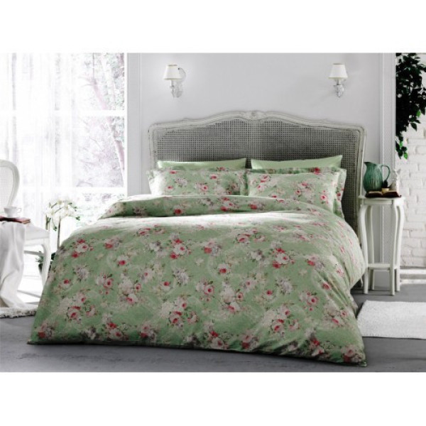 Комплект постільної білизни Tivolyo Home полуторний Rose Dantela Комплект постільної білизни Tivolyo Home полуторний Rose Dantela