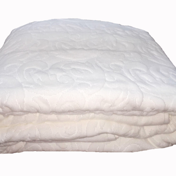 Літній набір покривало з простирадлом і наволочкам " Tivolyo Home" кольору Ванілі Літній набір покривало з простирадлом і наволочкам " Tivolyo Home" кольору Ванілі