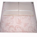 Літній набір покривало з простирадлом і наволочкам від Тм "Тиvolyo Home" кольору пиляльної Троянди