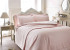 Комплект постільної білизни Tivolyo Home євро розміру Punta (pudra)