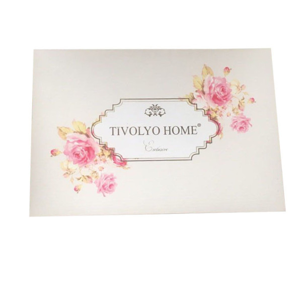 Комплект постільної білизни Tivolyo Home євро розміру Emma Комплект постільної білизни Tivolyo Home євро розміру Emma