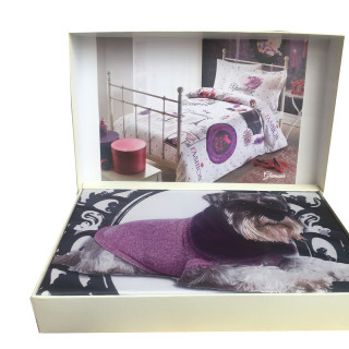 Комплект постільної білизни Tivolyo Home полуторний Glamour