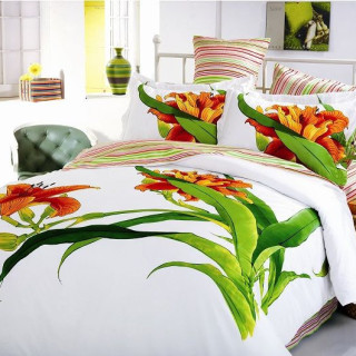 Комплект постільної білизни 1,5 Le Vele, Aliza-Whitе