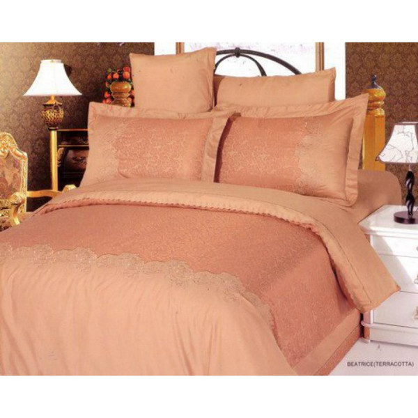 Комплект постельного белья Le Vele Beatrice Terracota Комплект постельного белья Le Vele Beatrice Terracota